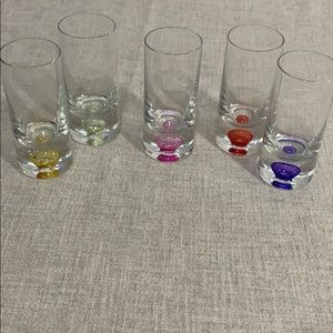 Shot glasses set of 5